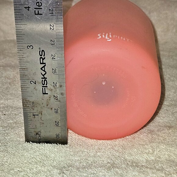 Harley-Davidson Silipint Pink Wine Glass Cup - Picture 3 of 4